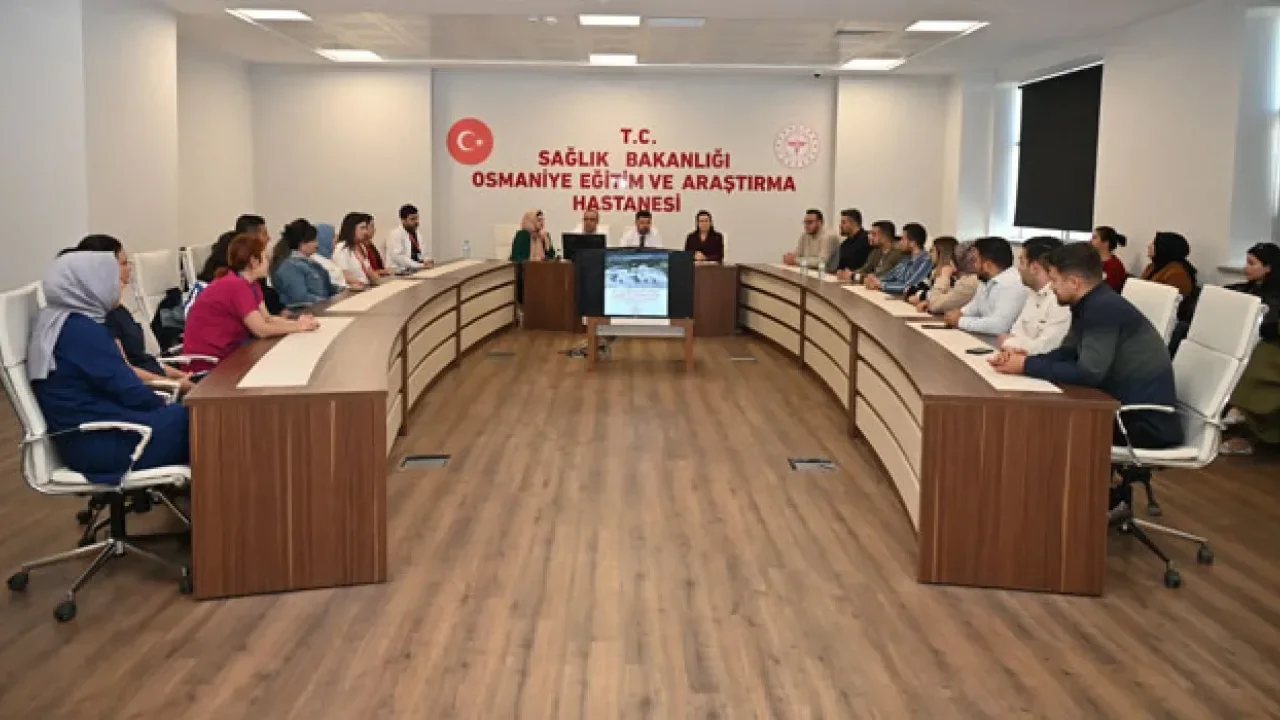 18 Hemşire Osmaniye Eğitim Hastanesi’nde Sertifika Aldı