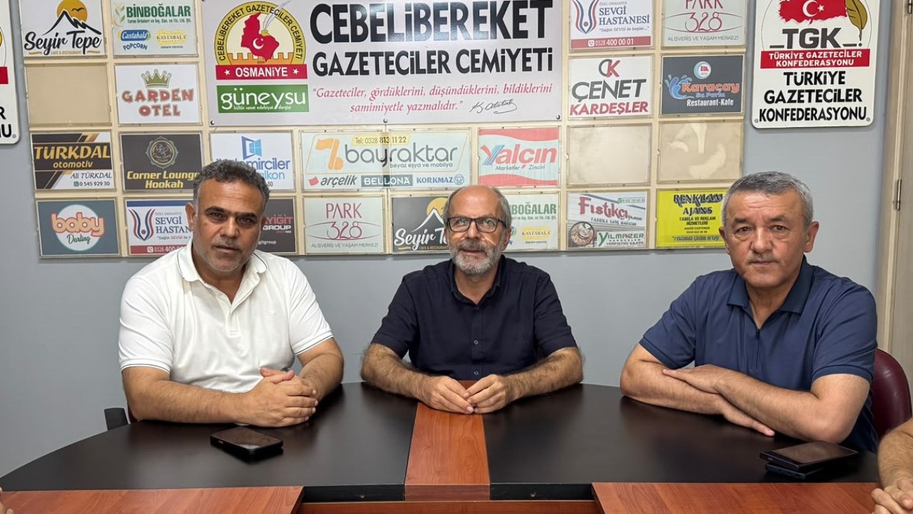 SGK İl Müdürü Çelik, Gazeteciler Cemiyeti’ni Ziyaret Etti