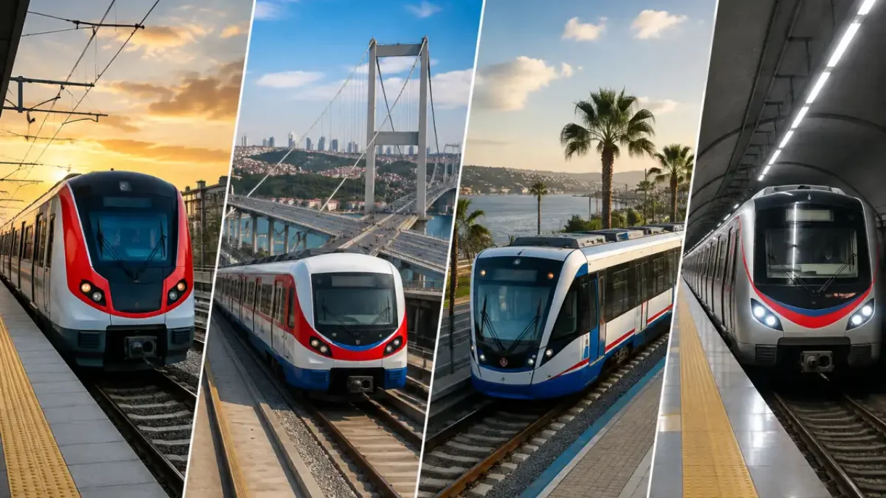 30 Ağustos’ta bazı raylı sistem hatları ücretsiz olacak