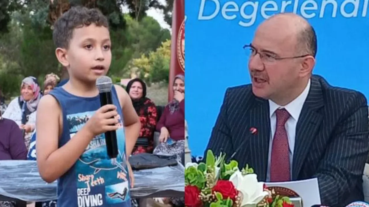 9 Yaşındaki Emir, Vali Serdengeçti'den Bunları İstedi