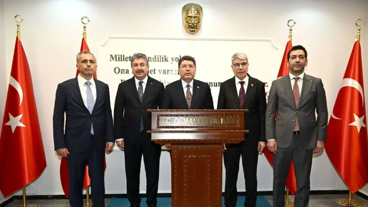 Adalet Bakanı Yılmaz Tunç’tan Osmaniye Valiliği’ne Ziyaret