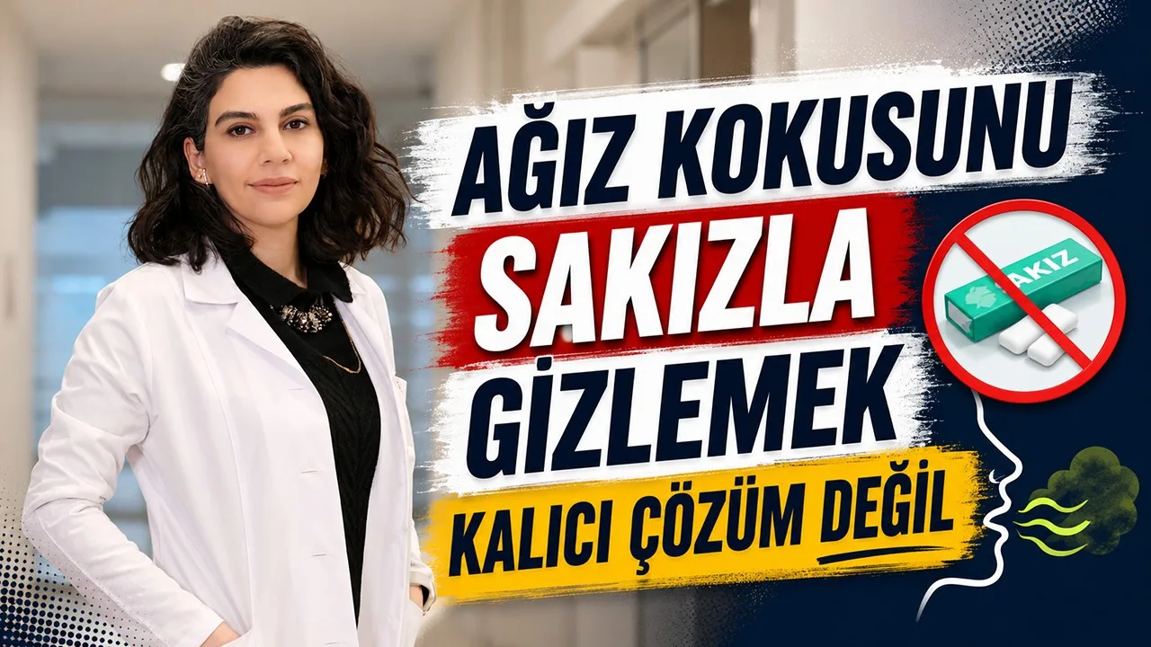 Ağız Kokusunu Sakızla Gizlemek Kalıcı Çözüm Değil