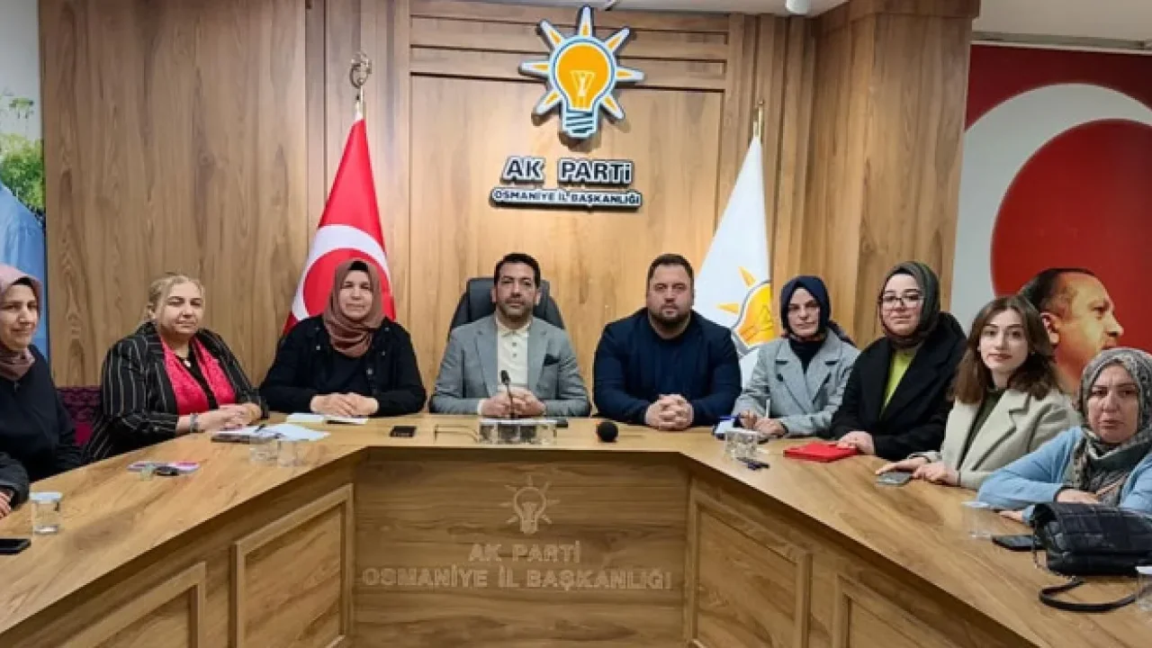 AK Parti Osmaniye’de 6 Şubat Programı Hazırlığı