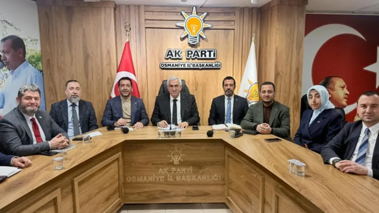 AK Parti Osmaniye’den 6 Şubat Öncesi Toplantı
