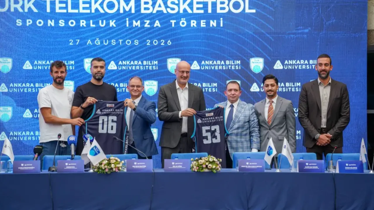Ankara Bilim Üniversitesi sponsorluk imzalıyor