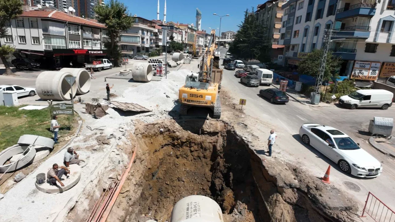 ASKİ’den Keçiören’in 40 Yıllık Sel Sorununa Kalıcı Çözüm
