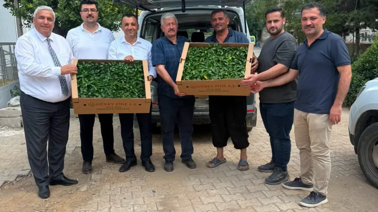 Bahçe’de Üreticilere 500 Bin Sebze Fidesi Desteği