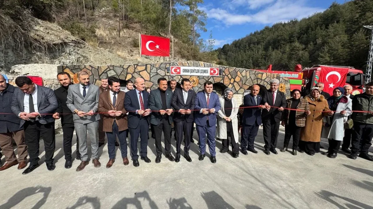 Bahçe’de Yeşil Vatan Orman Şehitleri Çeşmesi Açıldı