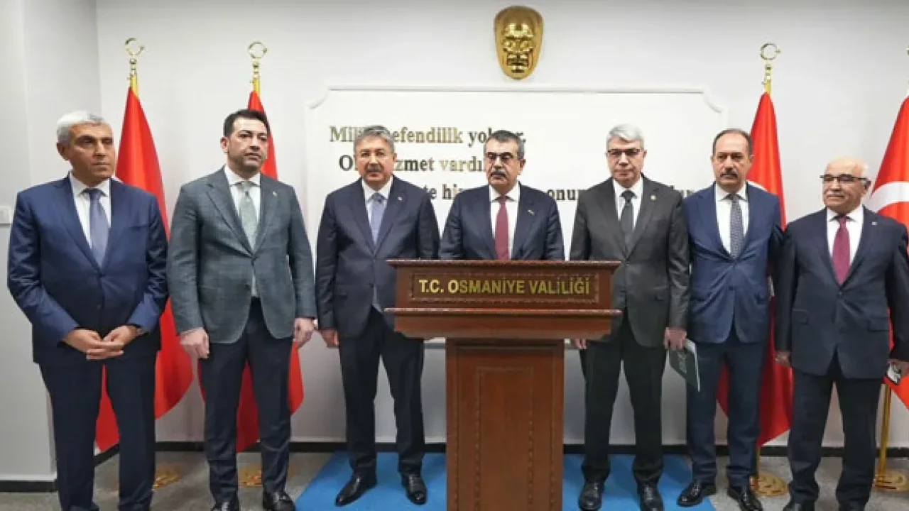 Bakan Tekin: Osmaniye’de Eğitime 10 Milyar TL Yatırım