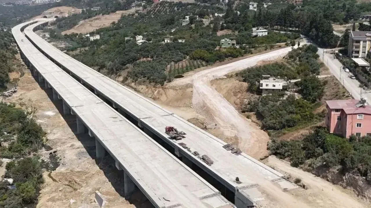 Belen tüneli viyadükleri tamamlandı