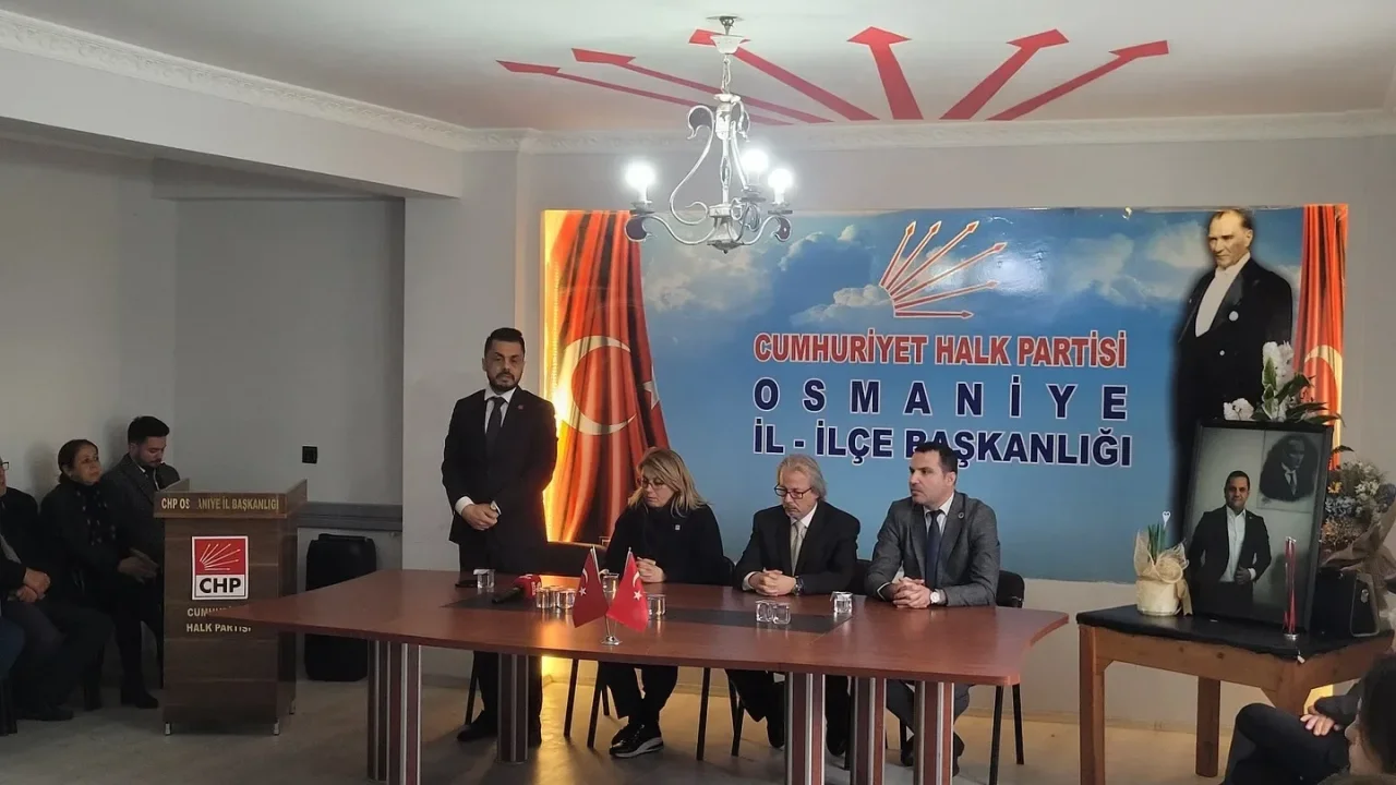 CHP Osmaniye, Merhum İl Başkanı Mehmet Orhun Döğüşçü’yü Andı