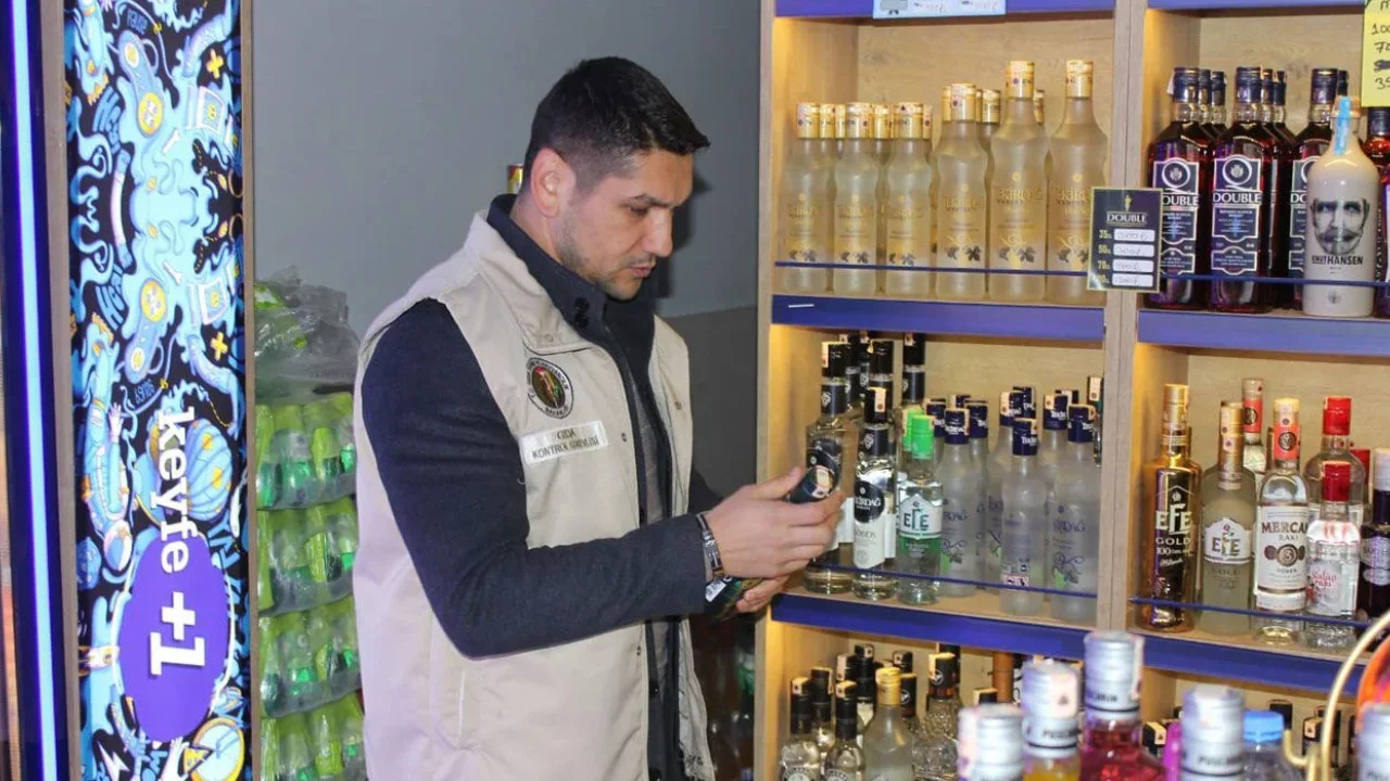 Düziçi'nde Alkollü İçki Satışı ve Tüketimine Denetim