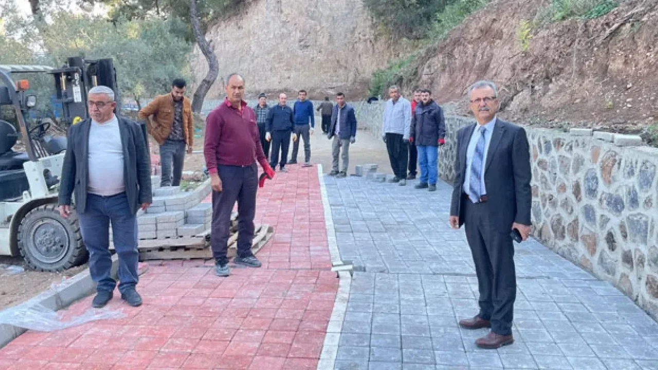 Ellek Beldesi'nde Yeni Mesire Alanı Çalışmaları Sürüyor