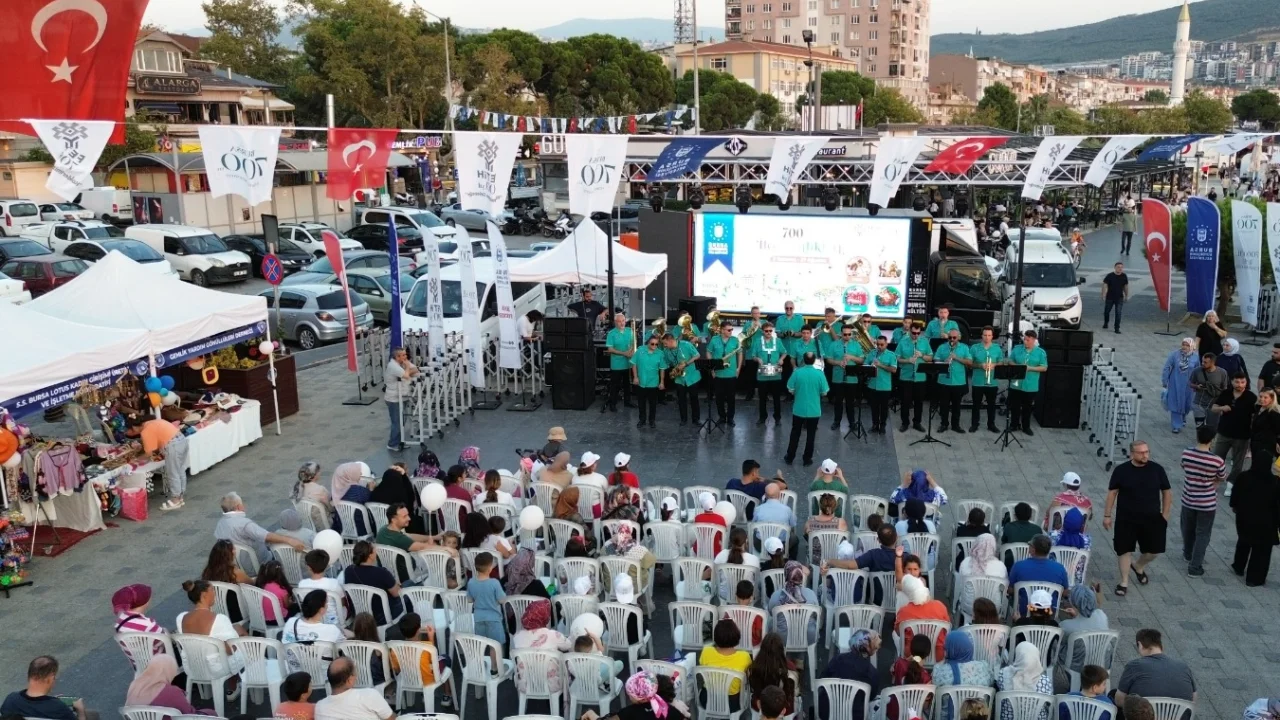 Gemlik'te fetih coşkusu şenlikle yayılıyor