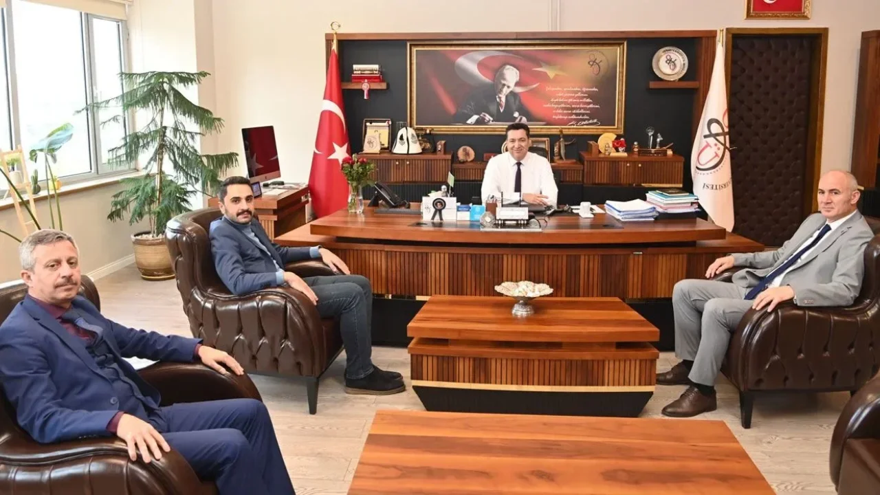 Gençlik ve Spor Heyeti, OKÜ Rektörü’nü Ziyaret Etti