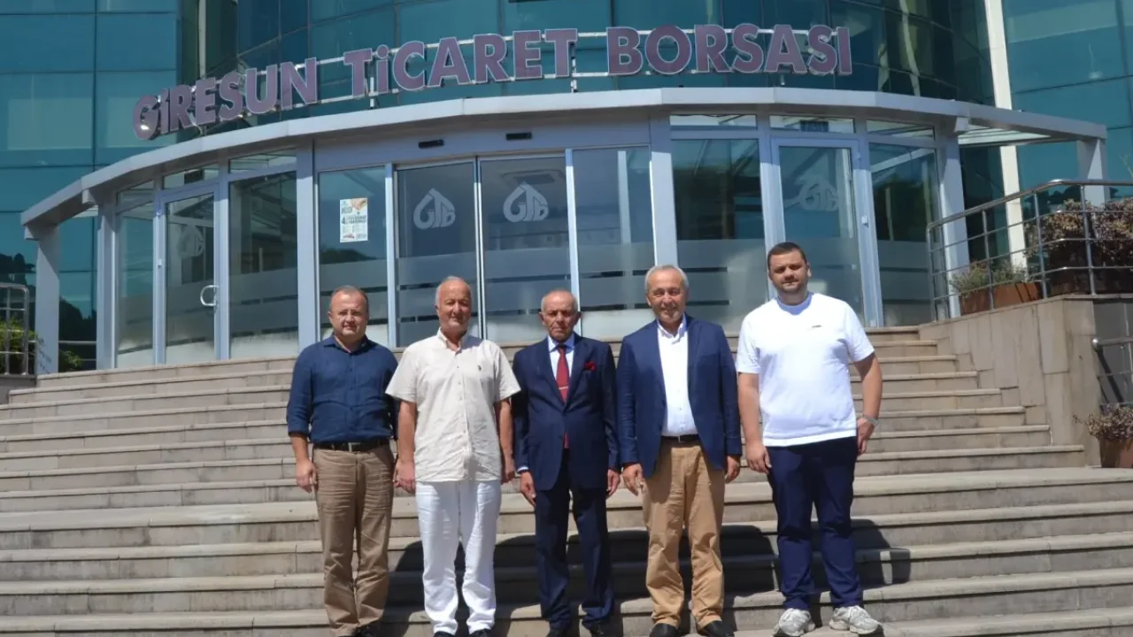Giresun Ticaret Borsası Öner Hekim'i ağırladı