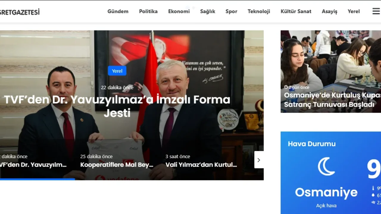Hasret Gazetesi Yayın Hayatına Başladı