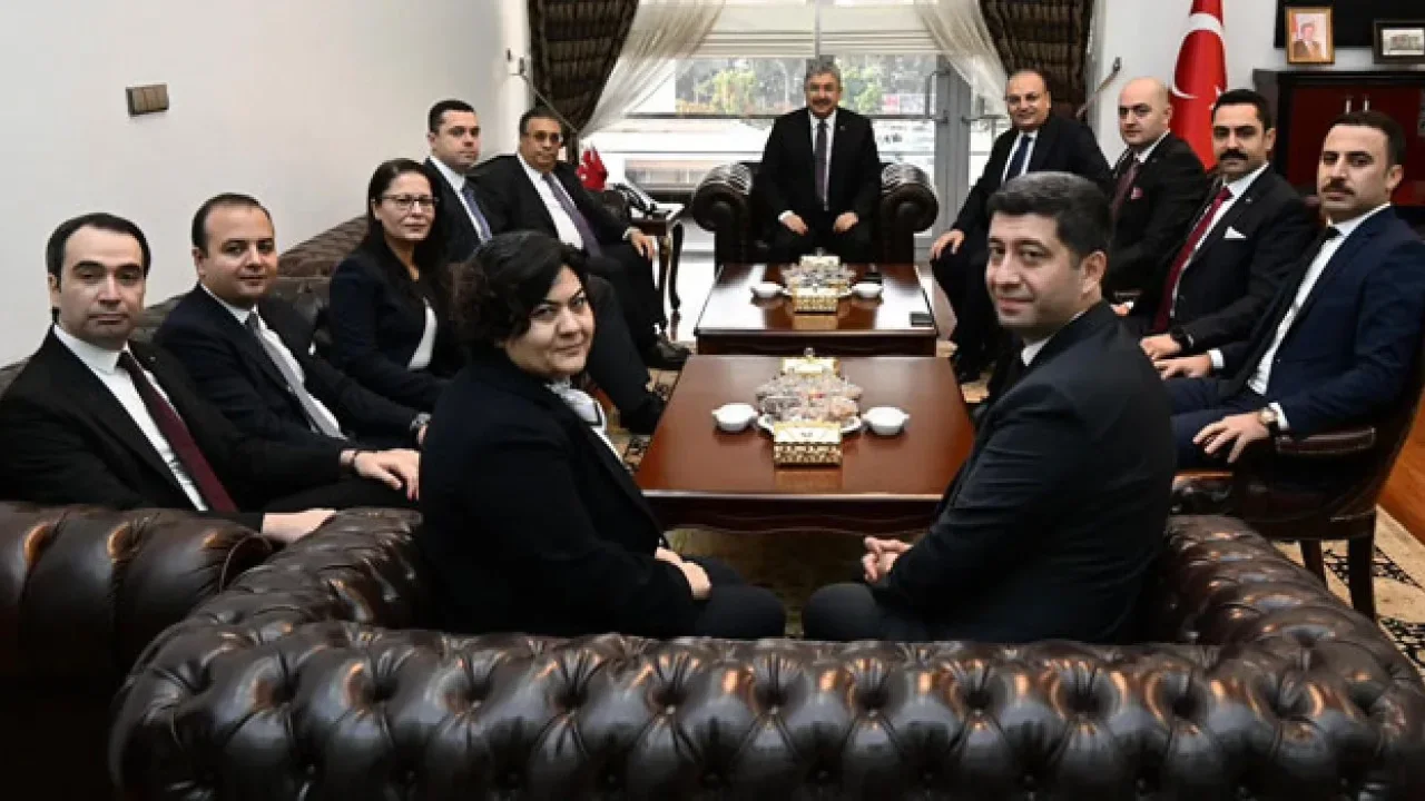 HSK Heyeti Osmaniye Valisi Dr. Erdinç Yılmaz’ı Ziyaret Etti