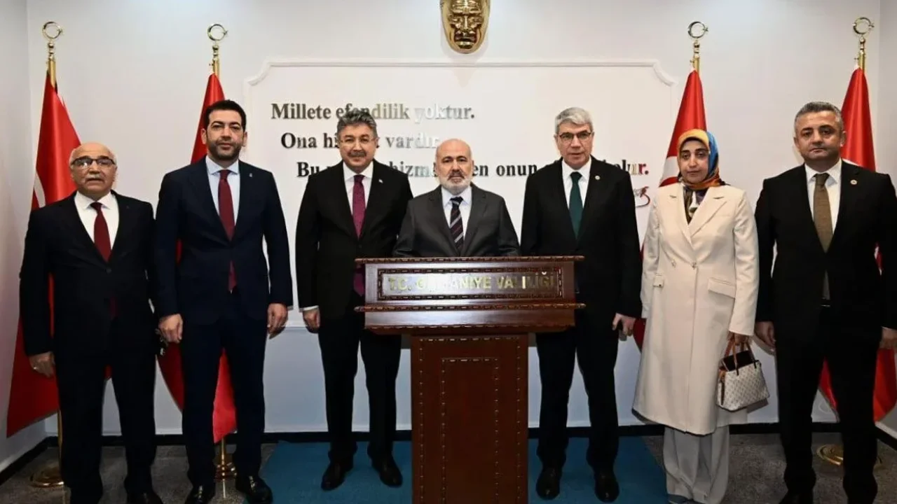 İçişleri Bakan Yardımcısı Mehmet Sağlam Osmaniye’yi Ziyaret Etti