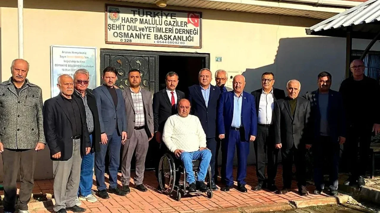 İYİ Parti Osmaniye Teşkilatından Dernek Ziyareti