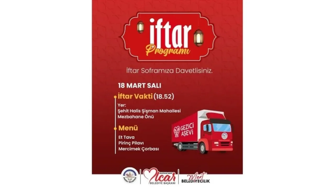 Kadirli Belediyesi, mahalle iftarlarını sürdürüyor