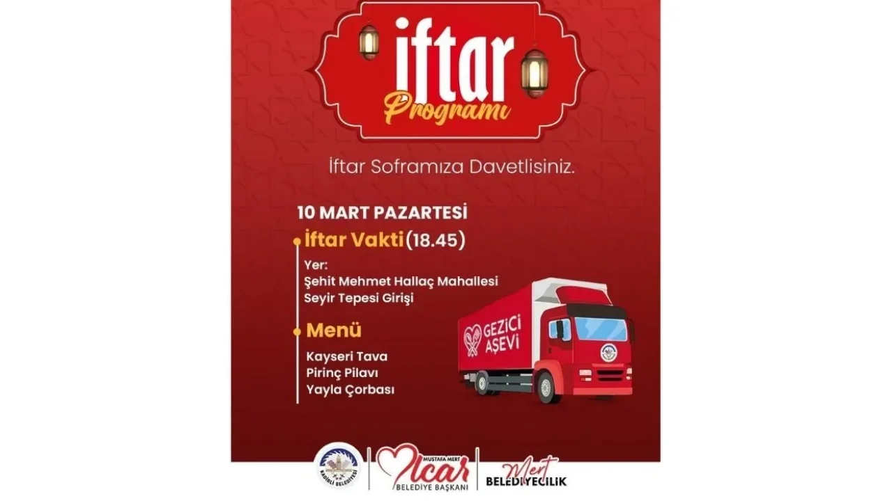Kadirli’de Gezici Aşevi İftar Programı Sürecek