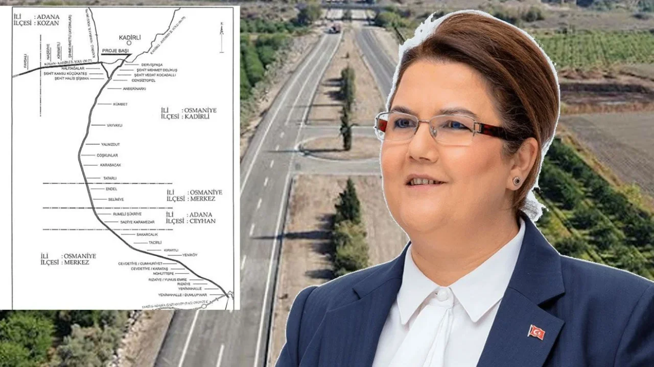 Kadirli-Osmaniye Yolu İçin Acele Kamulaştırma Kararı