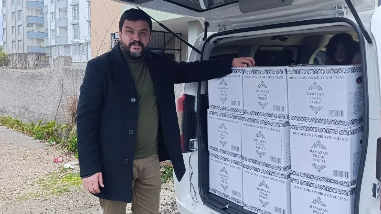 Karşıyaka Mahallesi’nde İhtiyaç Sahiplerine Gıda Desteği