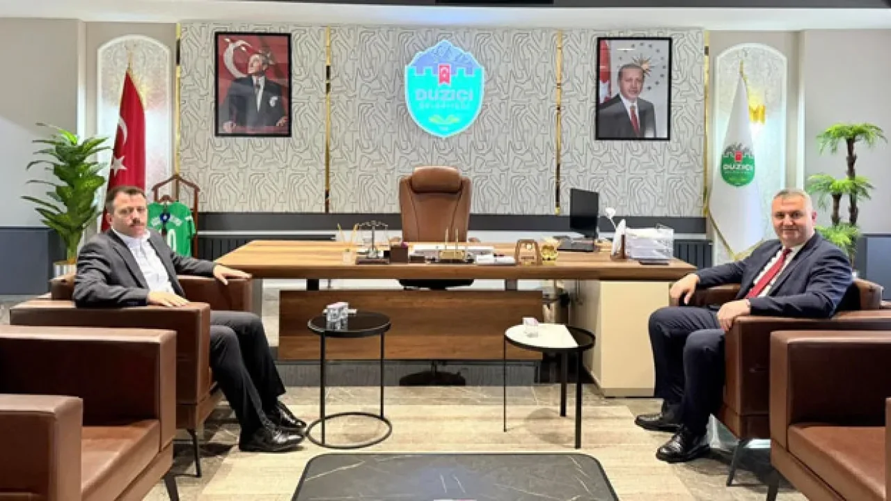 Kaymakam Kadir Yurdagül’den Başkan İba’ya Nezaket Ziyareti