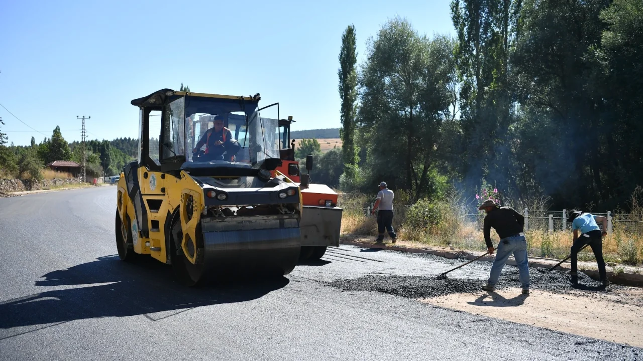 Kayseri Felahiye Yolları Yenileniyor