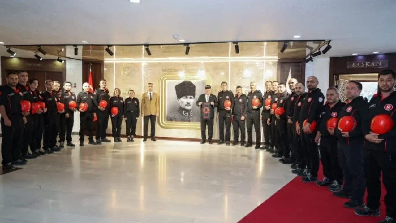 KEÇ-TİM Arama Kurtarma Ekibi akreditasyon belgesi aldı