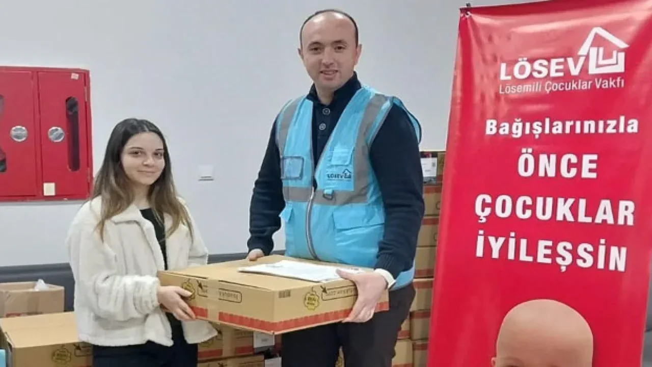 LÖSEV’den Osmaniye’de Hastalara Et Desteği