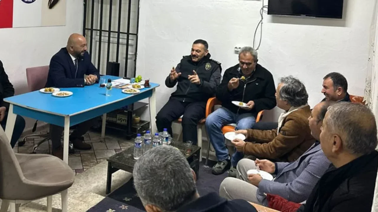 Mehme Sarıbuva’dan Emekli Polislere Ziyaret