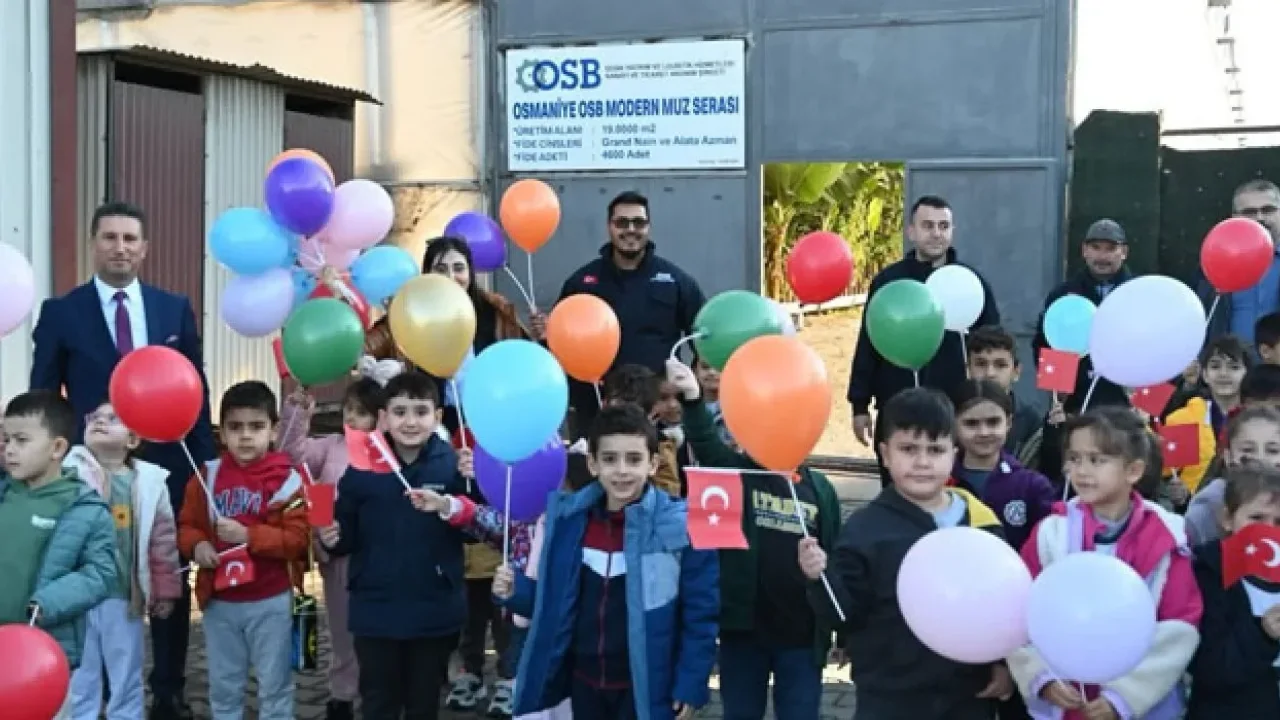Minik Öğrenciler Osmaniye OSB’de Üretimi Tanıdı