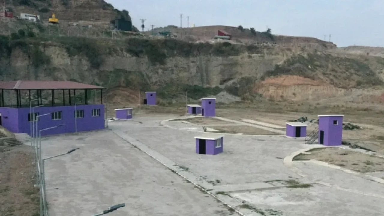 Nohuttepe Atış Poligonu Modern Yüzüne Kavuştu