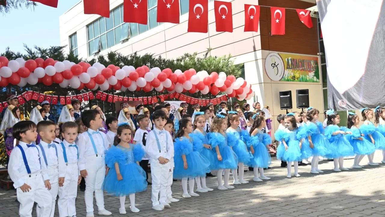 OKÜ Anaokulu’nda 23 Nisan Coşkusu Yaşandı