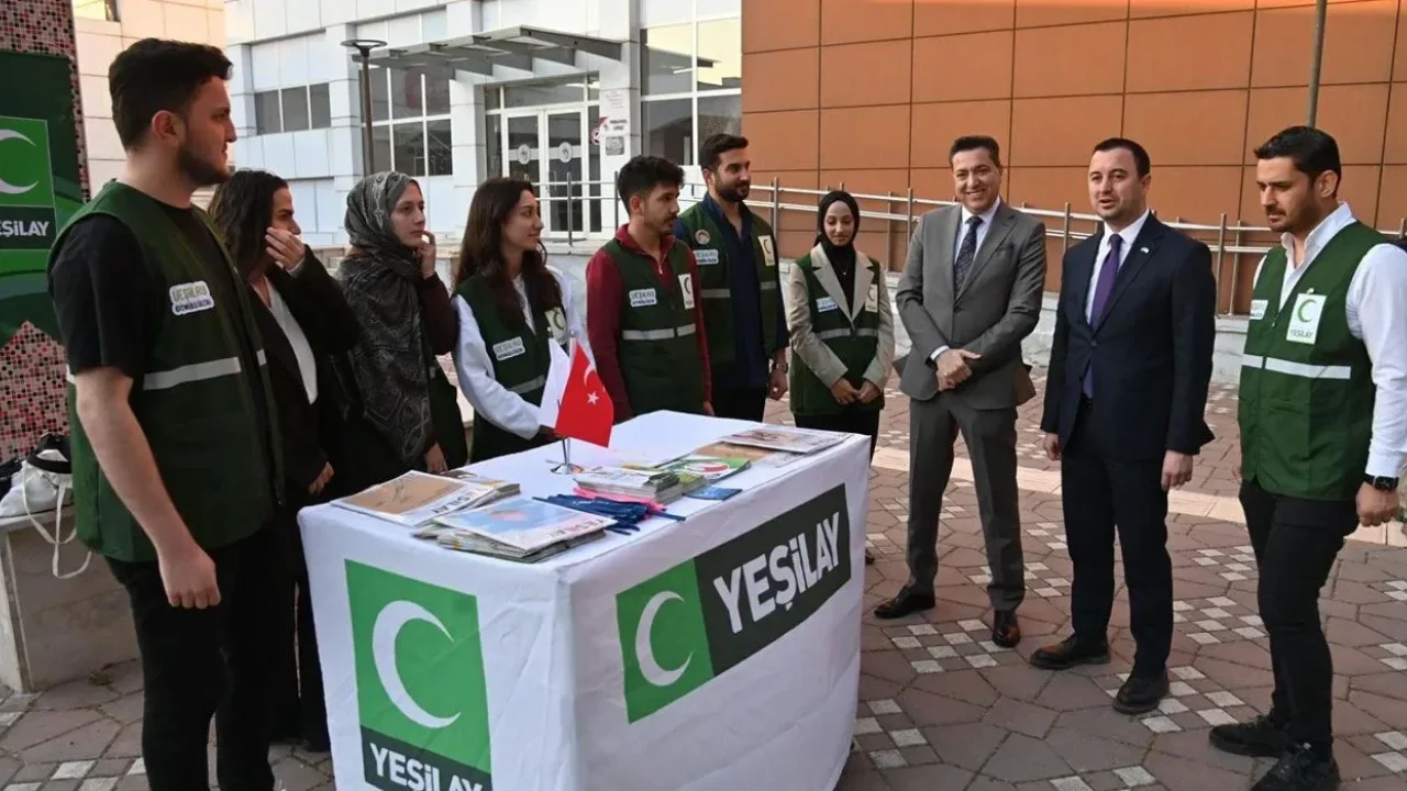 OKÜ’de Bağımlılıkla Mücadele İçin Stand Açıldı