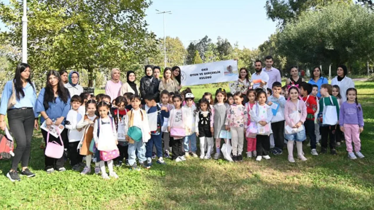 OKÜ’de Minik Öğrencilere “Okul Dışı Öğrenme” Keyfi