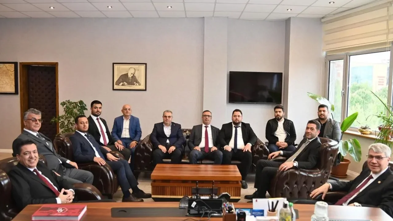 OKÜ Rektörü Uzun, AK Parti Heyetini Ağırladı