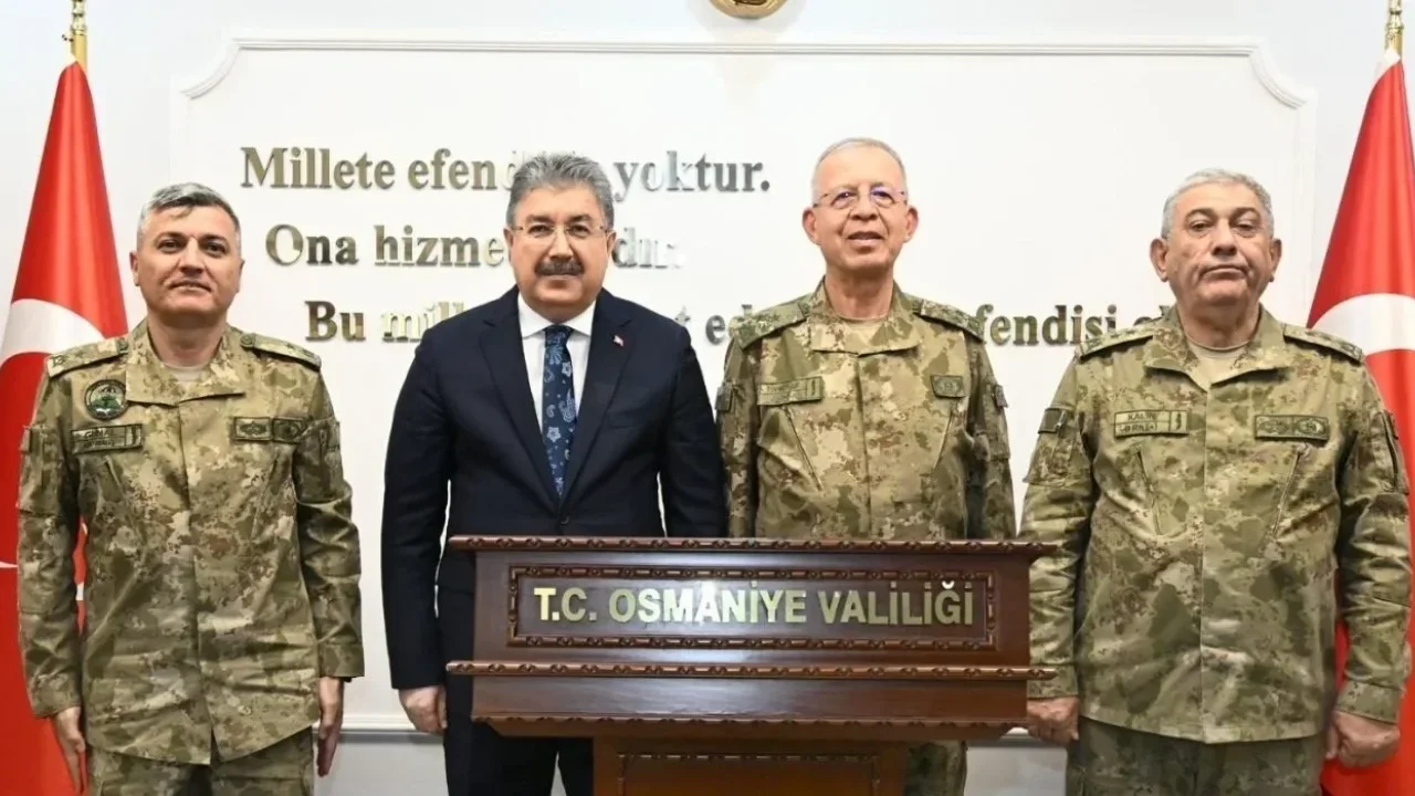 Orgeneral Zorlu Topaloğlu Memleketi Osmaniye’de
