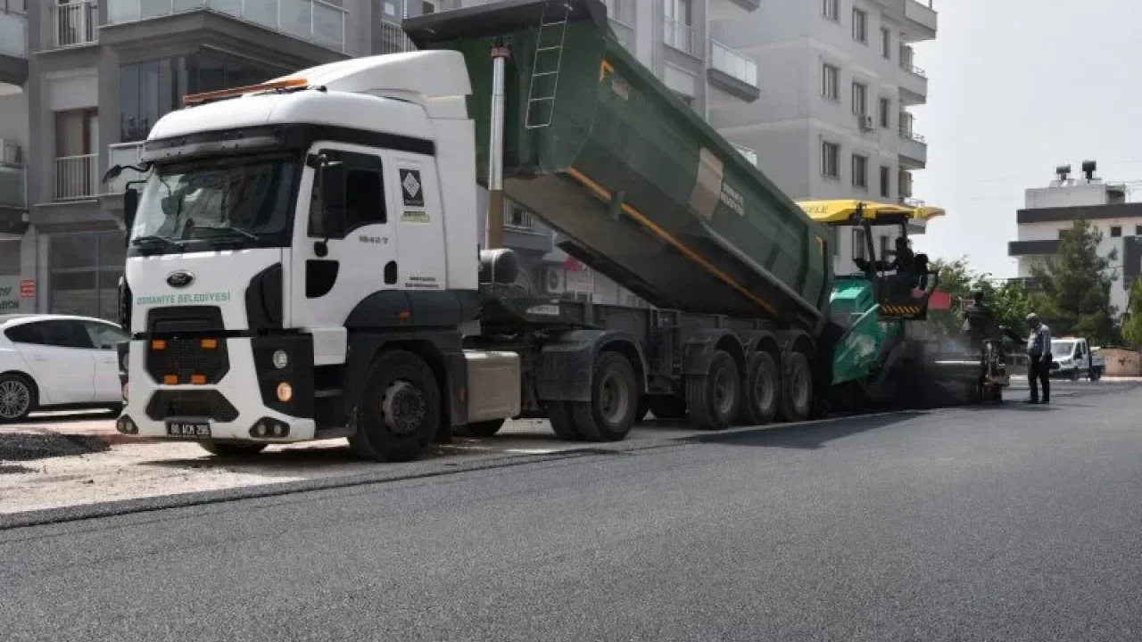 Osmaniye Belediyesi, Şehir İçi Yolları Yeniliyor