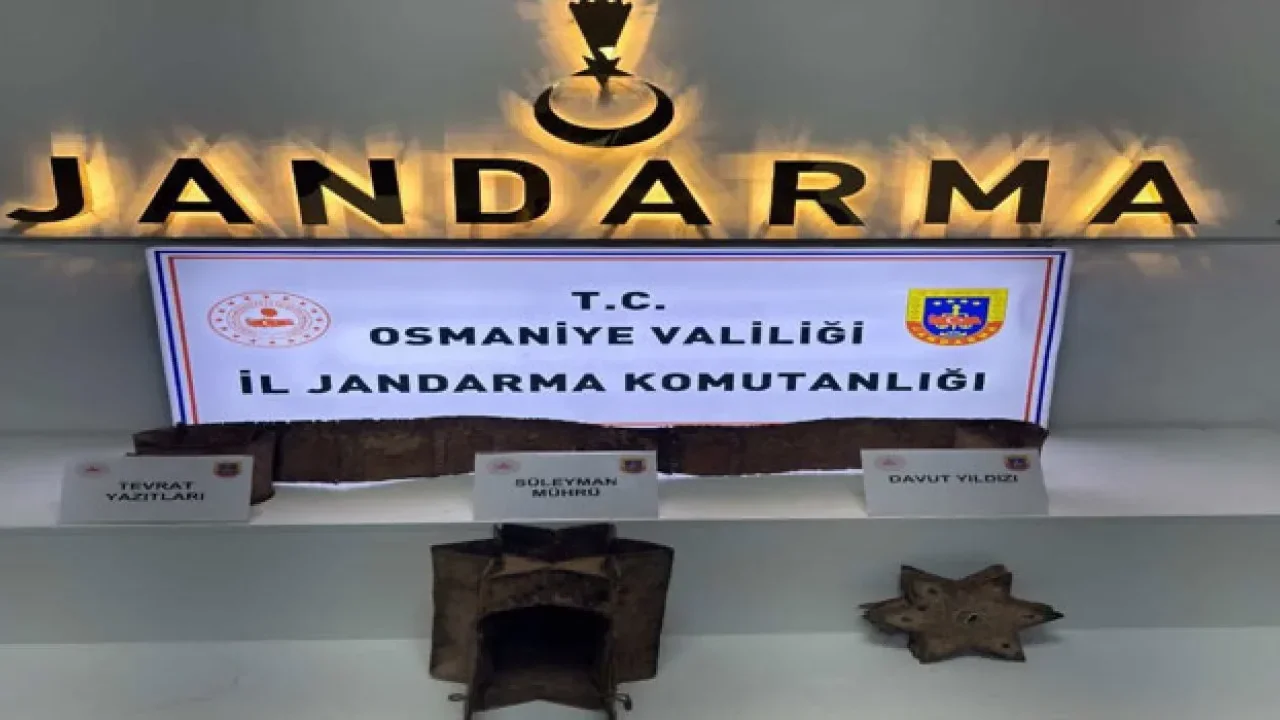 Osmaniye’de 1 Milyon Dolarlık Tevrat Yakalandı