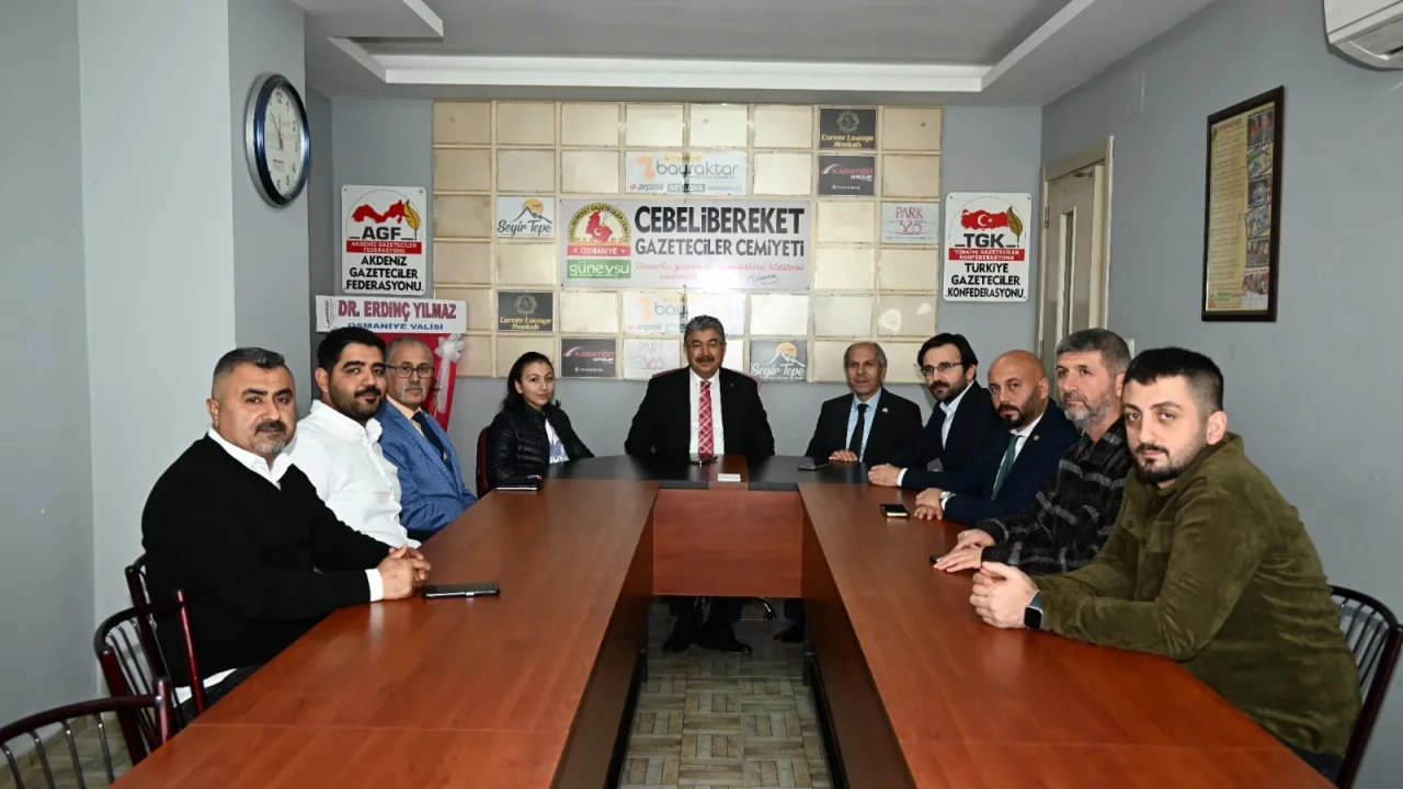 Osmaniye'de 10 Ocak Çalışan Gazeteciler Günü Kutlandı