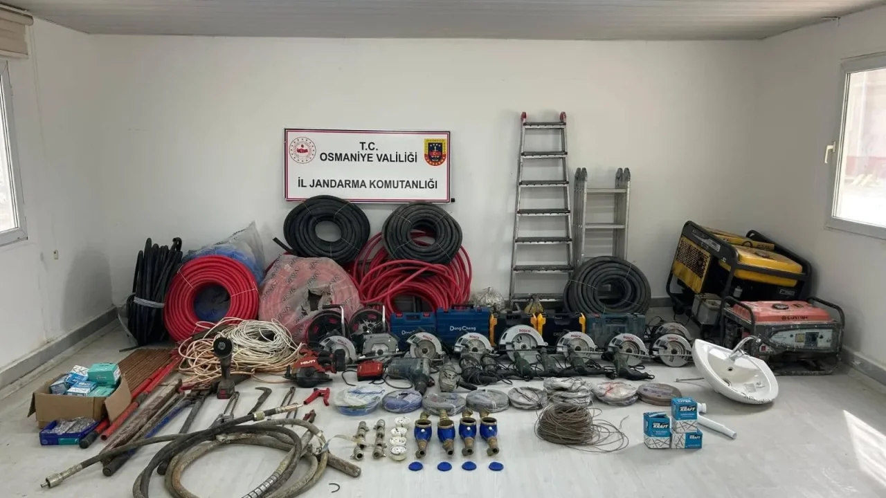 Osmaniye’de 11 Milyonluk Hırsızlık Çözüldü