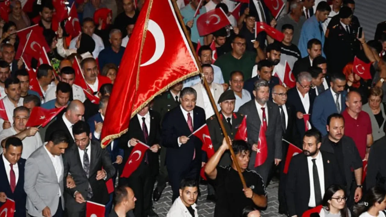 Osmaniye’de 15 Temmuz Coşkusu Sokağa Taştı