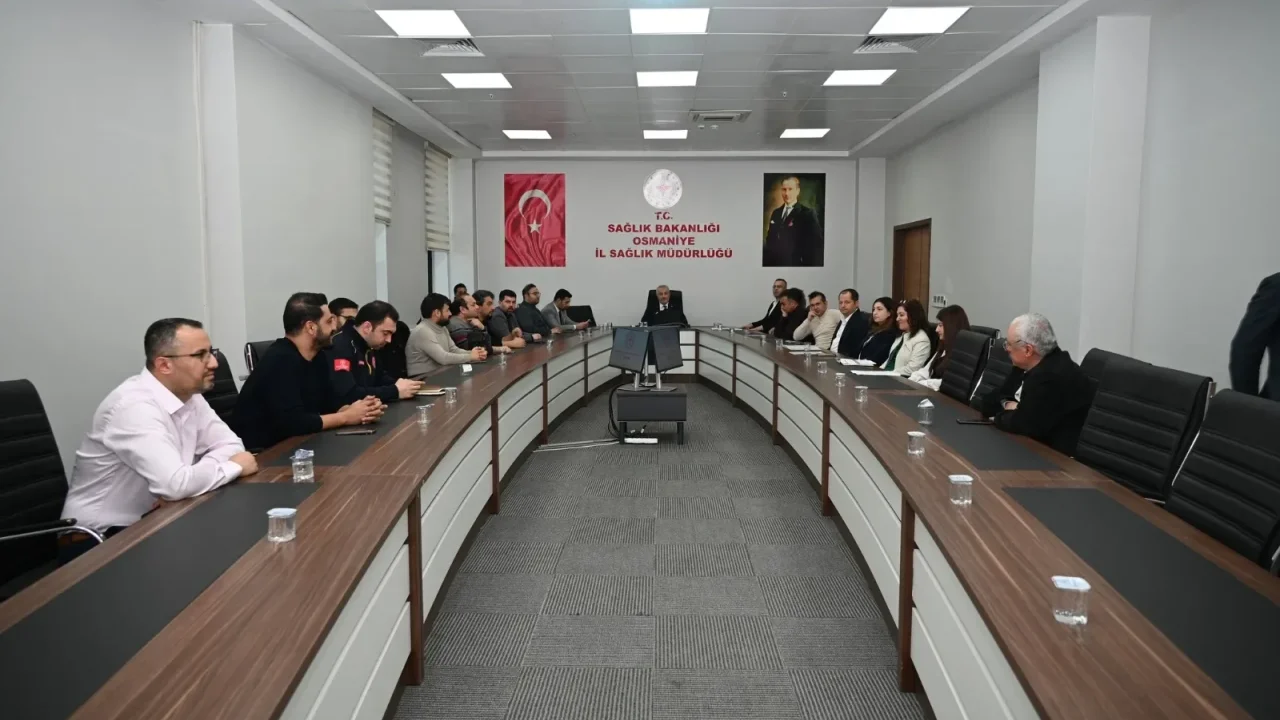 Osmaniye’de 2025 Yılı İlk Acil Sağlık Hizmetleri Toplantısı