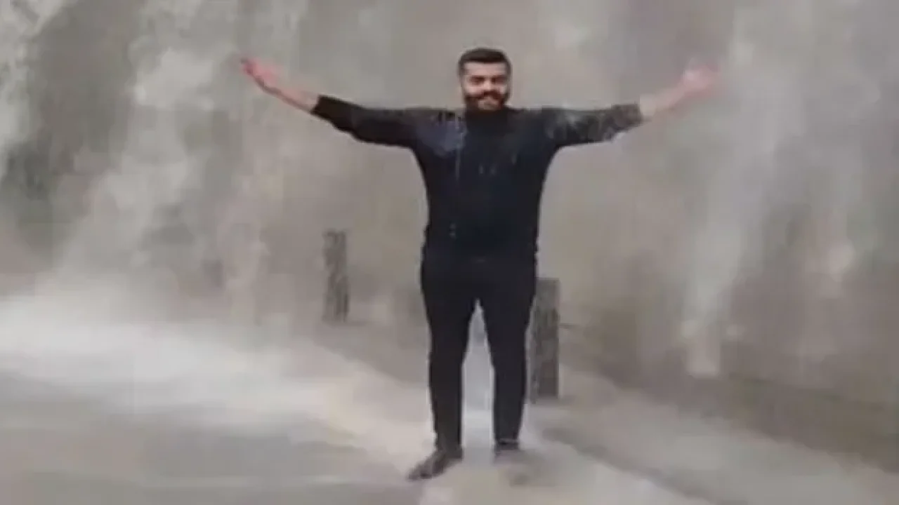 Osmaniye’de Alt Geçitte Şelale Tepkisi
