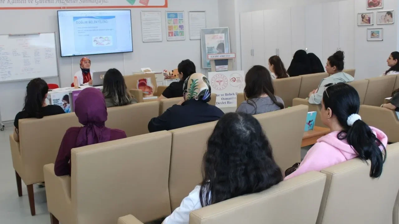 Osmaniye'de Anne Adaylarına Ücretsiz Gebelik Eğitimi