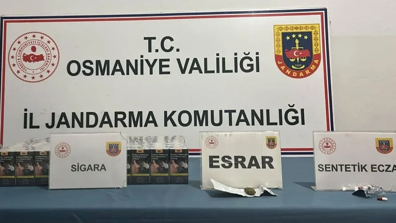 Osmaniye’de Asayiş Operasyonu: Silah ve Uyuşturucu Ele Geçirildi