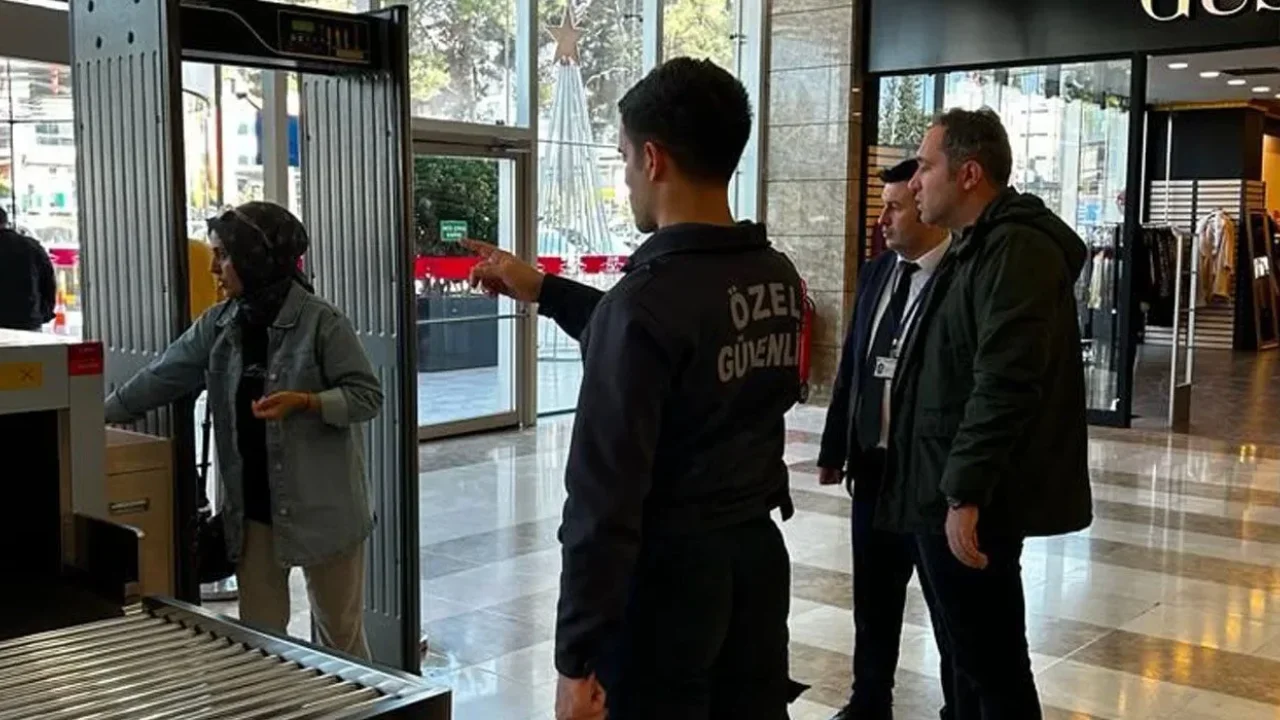 Osmaniye’de AVM ve Terminalde Güvenlik Denetimi Yapıldı